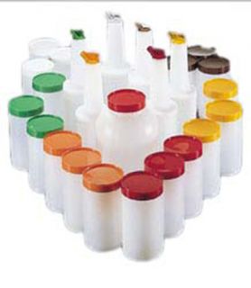 Carlisle Store N Pour Bar Service Pack   Assorted Colors
