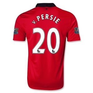 Nike Manchester United 13/14 V. PERSIE Home Soccer Jersey