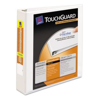 Avery Binder Touchguard Antimicrobial View Binder with Slant Rings, 11 x 8 1/2,