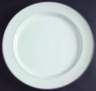 Dansk Allegro Grey 13 Chop Plate (Round Platter), Fine China Dinnerware   Conce