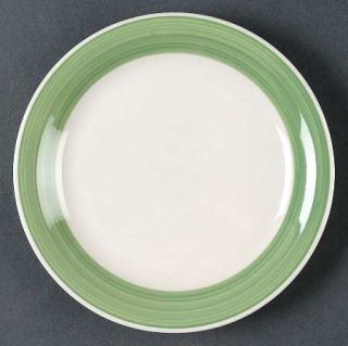 Gibson Designs Essex Sage Green Salad Plate, Fine China Dinnerware   Sage Green