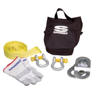 Superwinch Winch Recovery Accessory Kit with 20,000 Lb. Pulley Block, Model 2224