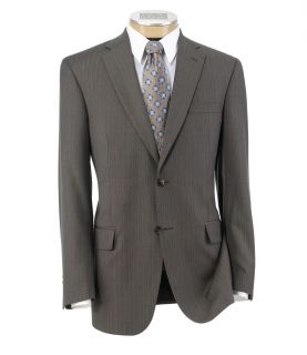 Traveler Tailored Fit 2 Button Suits Plain Front Extended Sizes JoS. A. Bank Men