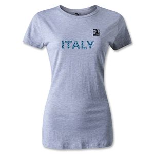 FIFA Confederations Cup 2013 Womens Italy T Shirt (Gray)