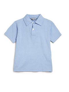 Hartstrings Toddlers & Little Boys Oxford Knit Polo Shirt   Medium Blue