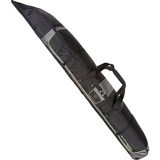 Double Adjustable Ski Bag Black, Charcoal, Chartreuse   High Sierra