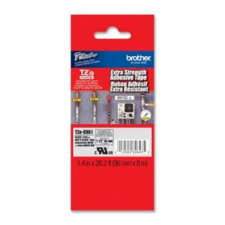 Brother TZ Extra Strength Adhesive Laminated Labeling Tape