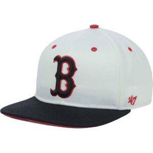 Boston Red Sox 47 Brand MLB Red Under Snapback Cap