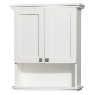 Wyndham Collection Acclaim 25 in. Wall Cabinet   White   WCV8000WCWH