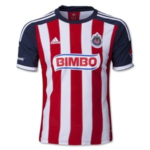 adidas Chivas 13/14 Youth Home Soccer Jersey