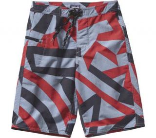 Boys Patagonia Wavefarer Shorts   Razzle Flage/Leaden Blue Shorts