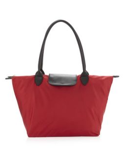 Lana Nylon Packable Tote Bag, Red