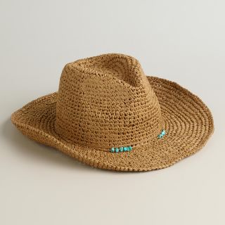 Turquoise Bead Cowboy Hat   World Market
