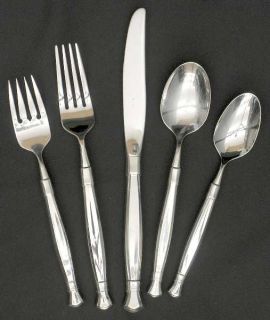 Oneida Act I (Stnls, Glossy Handle & Bowl) 5 Piece Place Setting   Stainless, 18