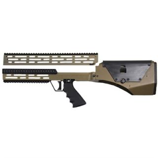 M1a/M14 Rogue Chassis System W/Charging Handle   Rogue Heavy Semi Auto Tan