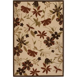 Urbane Botanical Garden Sand/ Terracotta Rug (87 X 13) (SandSecondary colors Beige, chocolate brown, olive, tan and terracottaPattern FloralTip We recommend the use of a non skid pad to keep the rug in place on smooth surfaces.All rug sizes are approxi