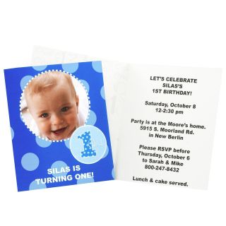 Everything One Boy Personalized Invitations