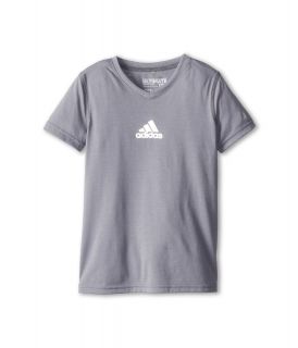 adidas Kids Ultimate S/S Top Girls T Shirt (Gray)