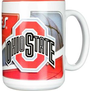 Ohio State Buckeyes 15oz. Two Tone Mug