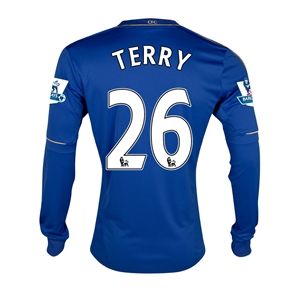adidas Chelsea 12/13 TERRY LS Home Soccer Jersey