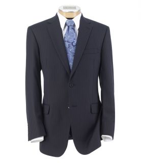 Traveler Tailored Fit 2 Button Suit Plain Front JoS. A. Bank Mens Suit