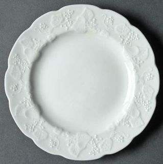 Dansk Ivy Bread & Butter Plate, Fine China Dinnerware   Embossed Rim,Various Flo