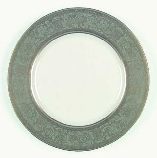 Franciscan Renaissance Crown Dinner Plate, Fine China Dinnerware   Gold Filigree