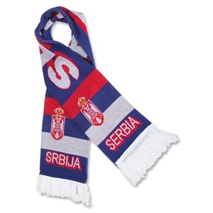 hidden Serbia Team Fan Soccer Scarf