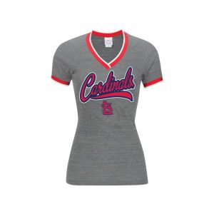 St. Louis Cardinals 5th & Ocean MLB Womens Opening Night Triblend Baby Jersey T Shirt