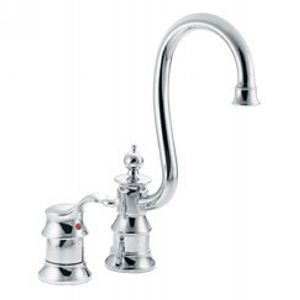Moen S611 Waterhill Single Handle Bar/Prepatory Faucet