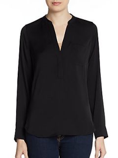 Tailored Placket Blouse