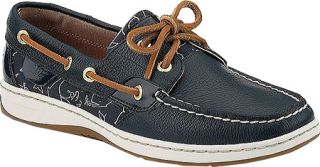 Womens Sperry Top Sider Bluefish 2 Eye   Navy/Whale Casual Shoes
