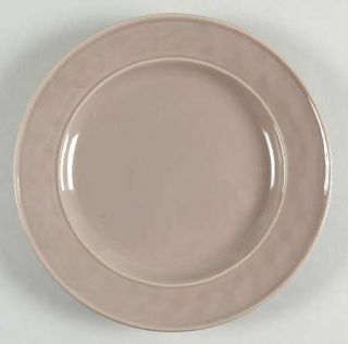 Food Network China Fontina Taupe Salad Plate, Fine China Dinnerware   All Taupe,