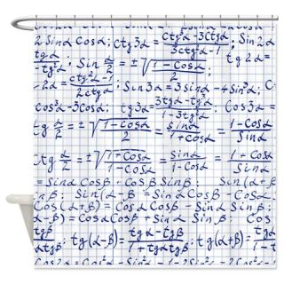  Algebra Shower Curtain  Use code FREECART at Checkout