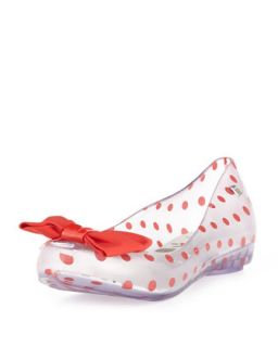 Ultragirl + Minnie Polka Dot Slip On Shoes, Red