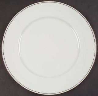 Lenox China Federal Platinum Service Plate (Charger), Fine China Dinnerware   Cl