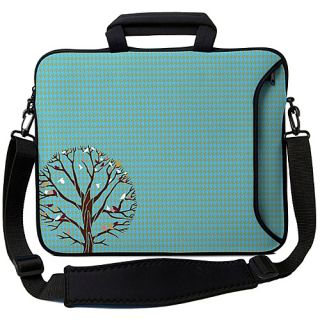 17 Executive Laptop Sleeve Autumn Birds   Designer Sleeves Lap