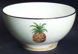Lenox China Colonial Bamboo Rice Bowl, Fine China Dinnerware   British Colonial,