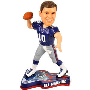 New York Giants Eli Manning Forever Collectibles Pennant Base Bobble