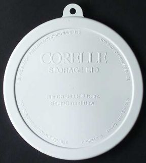 Corning Corning Lids & Handles White Plastic Lid #418 PCW, Fine China Dinnerware