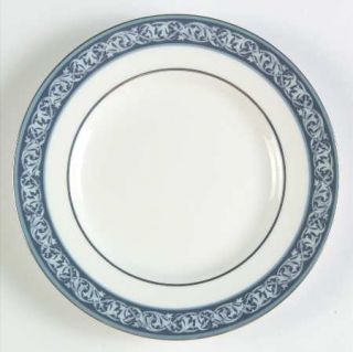 Waterford China Westport Bread & Butter Plate, Fine China Dinnerware   Blue Band