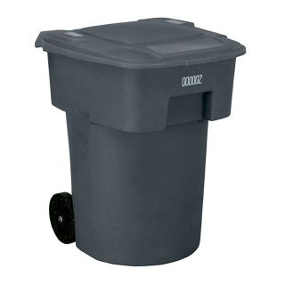 Roto Industries Waste Containers   36 3/4 X29 3/4 X48   Gray   Gray