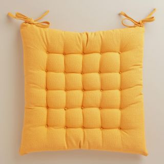Golden Yellow Dasutti Chair Cushion   World Market