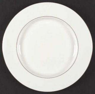 Royal Doulton Trent Dinner Plate, Fine China Dinnerware   White & Gold