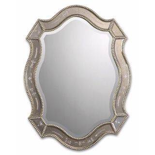 Felicie Oval Gold Mirror
