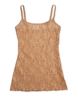 Floral Shimmer Lace Cami, Copper