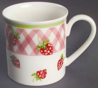Villeroy & Boch Strawberries N Cream Mug, Fine China Dinnerware   Berries, Arch
