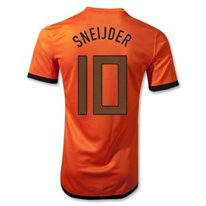 Nike Netherlands 12/14 SNEIJDER Authentic Home Soccer Jersey