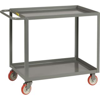 1,000 Lb. Capacity 2 Shelf Service Cart
