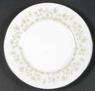 Wedgwood Floral Festival Bread & Butter Plate, Fine China Dinnerware   Floral Bo